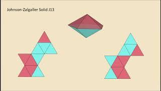 Animations of unfoldings of Johnson-Zalgaller Solids