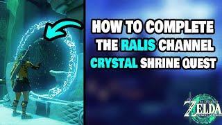 How To Complete The Ralis Channel Crystal Shrine Quest in Zelda Tears of the Kingdom (STEP-BY-STEP)