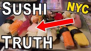 SUSHI TRUTH - a Blindfolded taste test at Yuka Japanese, Upper East Side, New York City.