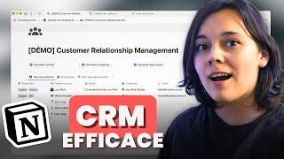 Simplifiez votre gestion CRM grâce à Notion !  (modèle gratuit)