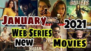 Upcoming Web Series in January 2021 | January Web Series and Movies 2021| Part 2