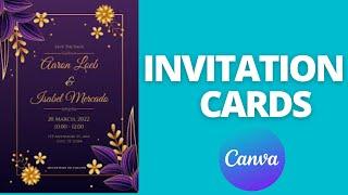 11 0 Invitation Cards Design with Canva