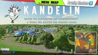 FS22  UPDATE MAP "Kandelin At MV" - Farming Simulator 22 New Map Review 2K60