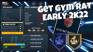 How To Get Gym Rat Badge Early in NBA 2K22!