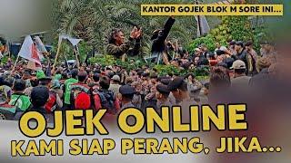 KEPALA SUKU OJOL TURUN GUNUNG ‼️ OJOL SIAP PERANG JIKA....