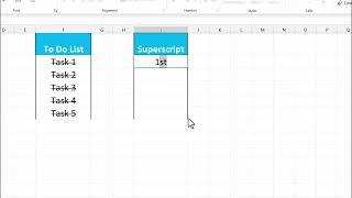 How to Add Superscript in Excel Quick and Simple