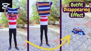 Outfit Disappearing Effect | Disappear in Outfit VFX | Easy CapCut Tutorial