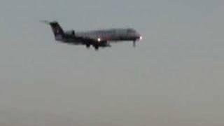 Lufthansa CRJ100/200 landing at Berlin-Tegel