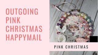 Outgoing Pink Christmas Happymail