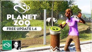 ▶ Planet Zoo Animal Talks | Free Update 1.4 | Announcement |