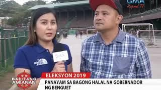 Balitang Amianan: Panayam sa Bagong Halal na Gobernador ng Benguet