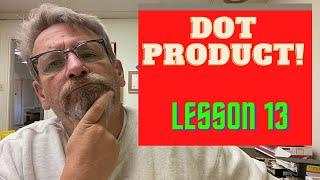 Statics: Lesson 13 - Dot Product for Angles Between Vectors and Projections