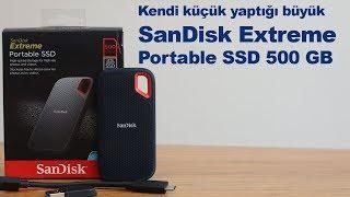 Kendi küçük ama yaptıkları büyük: SanDisk Extreme Portable SSD 500 GB