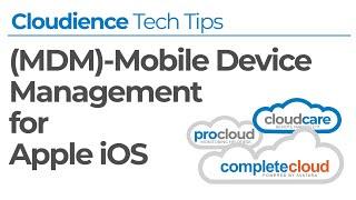 Setting up Mobile Device Management (MDM) for iOS