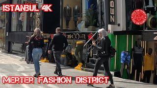 MERTER FASHION DISTRICT Istanbul Türkiye | Walking Tour | 4K UHD 60fps