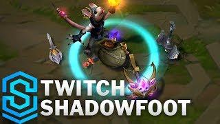 Twitch Shadowfoot Skin Spotlight - League of Legends