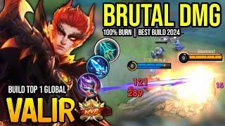 VALIR BEST BUILD 2024 | BUILD TOP GLOBAL VALIR GAMEPLAY | MOBILE LEGENDS