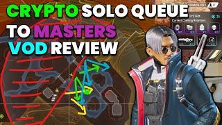 Crypto Main Master SOLO QUEUE RANK VOD Review | Apex Legends Season 18