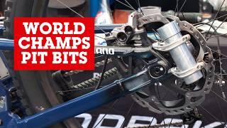 New Tech, Custom Paint - PIT BITS MTB Downhill WORLD CHAMPS