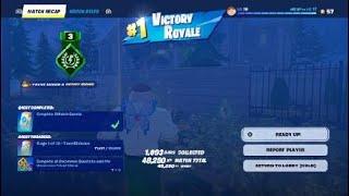 Fortnite Duo Win with Sister