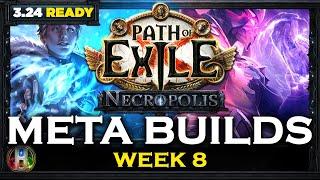 [PoE 3.24] META POE BUILDS - WEEK 8 - NECROPOLIS LEAGUE - PATH OF EXILE - POE BUILDS