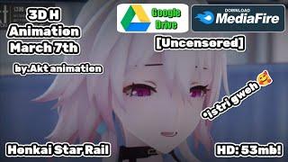 3D animation March 7th || Honkai Star Rail || Uncen || by.Akt animation || Guardian Tales