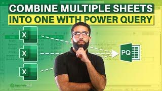 Combine Multiple Excel Sheets into One with Power Query #Tutorialspoint