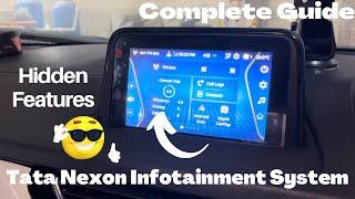 Tata Nexon 2022 Infotainment System|| Complete Guide of Infotainment System|| @ExplorerSethi