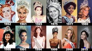 ALL Miss Universe Crowning Winners (1952-2022) - original footage