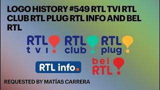 Logo History #549 RTL TVI RTL Club RTL Plug RTL Info and Bel RTL