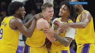 VFL Dalton Knecht has first career start with Los Angeles Lakers