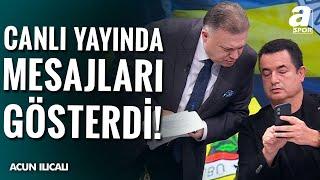 Fenerbahçe Asbaşkanı Acun Ilıcalı: "Pozisyonların İncelenmesinde Galatasaray İle Anlaşmıştık"