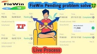 FieWin withdrawal pending problem | FieWin new update | fieWin pending problem | fieWin app