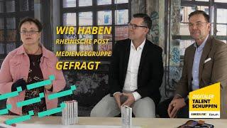 Wir haben die Rheinische Post Mediengruppe gefragt - digitaler Talentschuppen