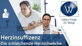 Die große Gefahr der Herzschwäche (Herzinsuffizienz)  Ursachen & Symptome für ein schwaches Herz