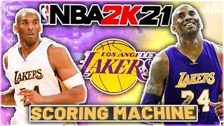 THE BEST SCORING MACHINE BUILD IN NBA 2K21! | KOBE BRYANT BUILD In NBA2k21!