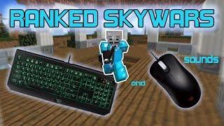 (Ranked Skywars) Easy [1500] Rating - Mouse and Keyboard Sounds