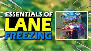 LANE FREEZE TUTORIAL || MOBILE LEGENDS GAME GUIDE FOR WINNING RANKED GAMES