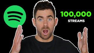7 BEST methods to get 100,000 streams on Spotify
