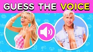 Guess the Barbie Characters by Voice | Barbie Movie Quiz ‍️