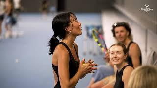 Aitana visita la Rafa Nadal Academy