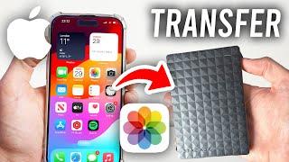 How To Transfer iPhone Photos To External Hard Drive - Full Guide