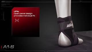 Zamst Ankle Brace A1-S TechVideo