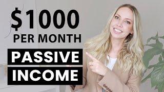 5 Passive Income Ideas to Start In 2020 ($1000+ Per Month)