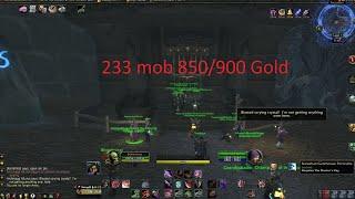 Rogue karazhan gold farm.233 mob 850+gold 5 run 35 min (upgraded)