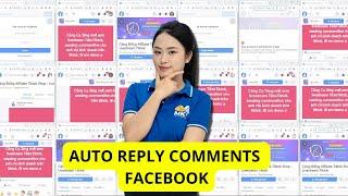 Auto Reply Comment On Facebook Post | Automation Facebook Bot