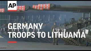 Germany prepares to send arms, troops to Lithuania