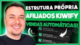 COMO CRIAR ESTRUTURA PRÓPRIA (SITE) P/ VENDER NA KIWIFY COMO AFILIADO EM 2024 - 2025