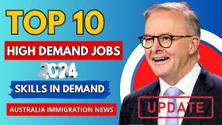 Top 10 High Demand Jobs in Australia 2024 | Aussie careers - Australia Jobs in Demand