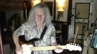 John Verity with Fret King Corona 'JV' and Effectrode 'Blackbird'